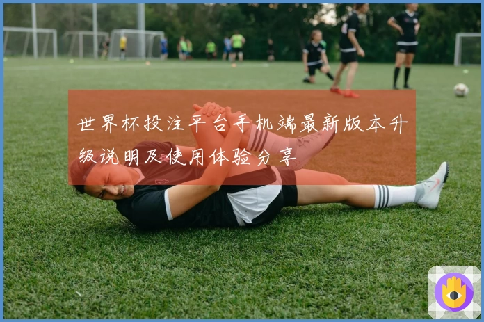 世界杯投注平台手机端最新版本升级说明及使用体验分享