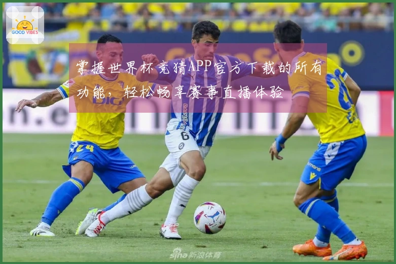 掌握世界杯竞猜APP官方下载的所有功能，轻松畅享赛事直播体验